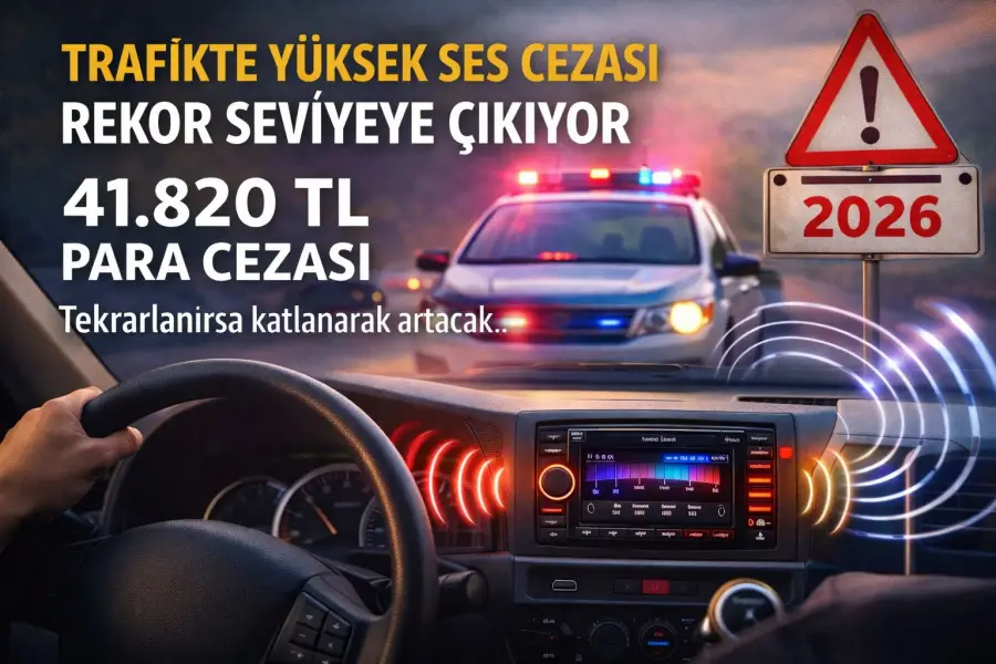 Yüksek sesli müziğe rekor ceza geliyor