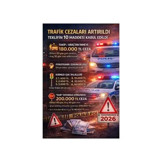 Yeni Trafik Kanunu Teklifi Kabul Edildi