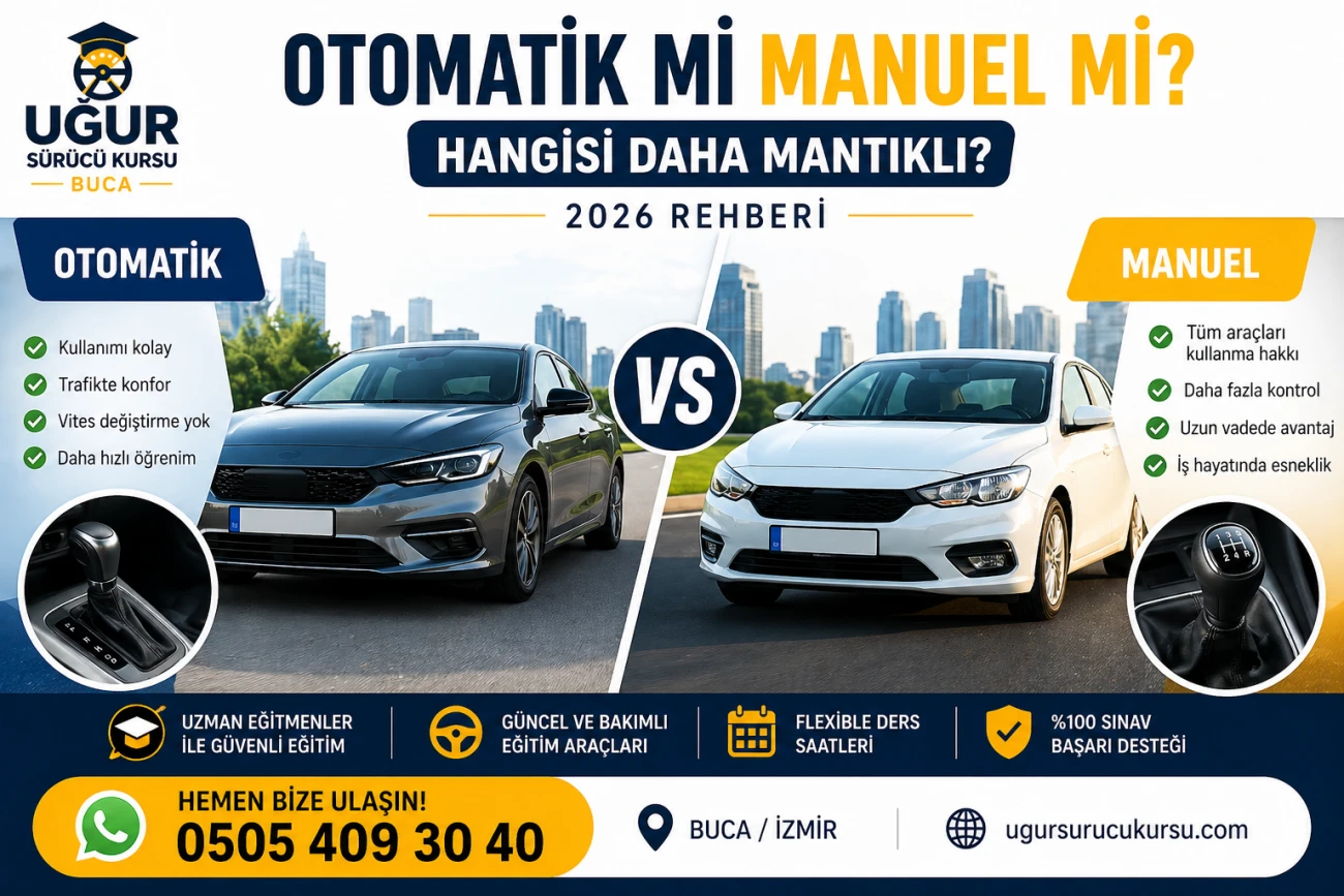 Otomatik ehliyet mi manuel mi ? 2026