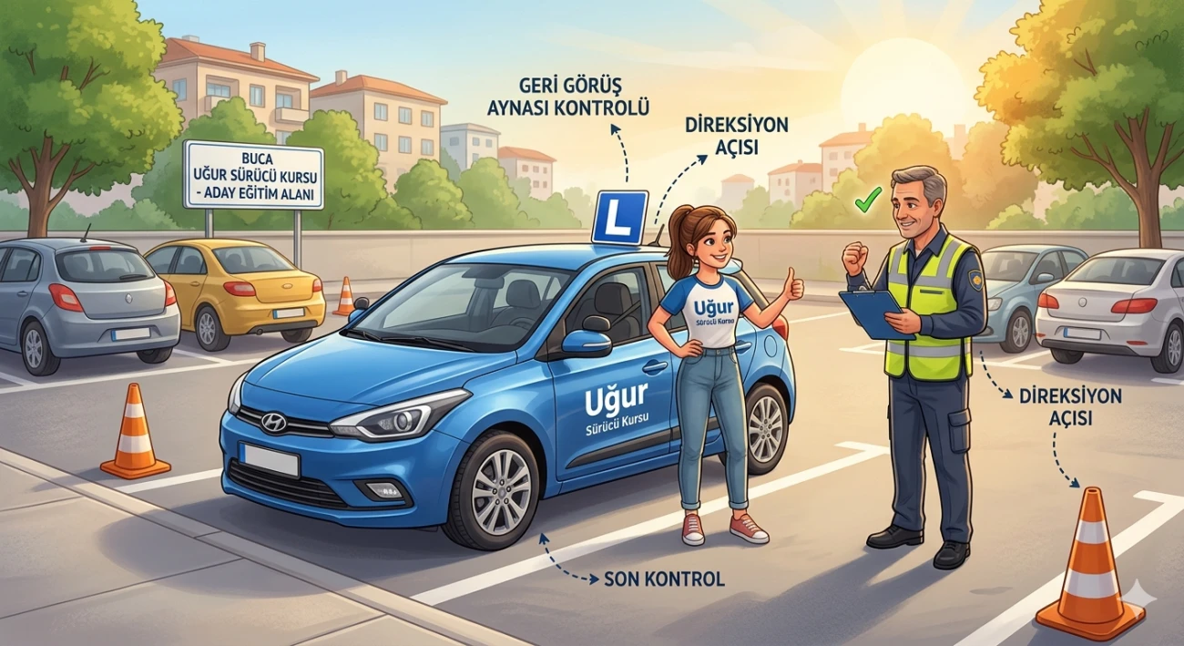 Direksiyon sınavında park etme ipuçları