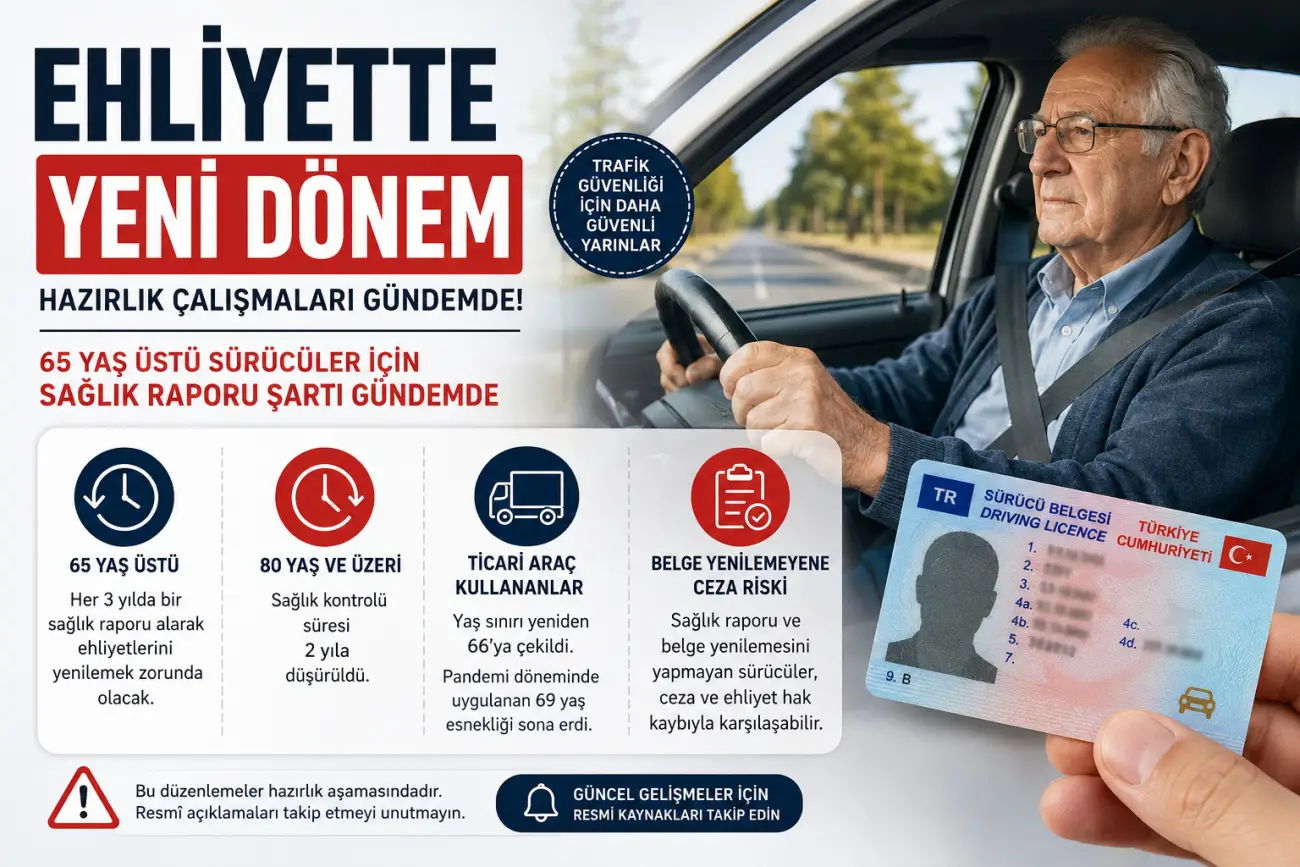 Ehliyette yeni dönem mi başlıyor?