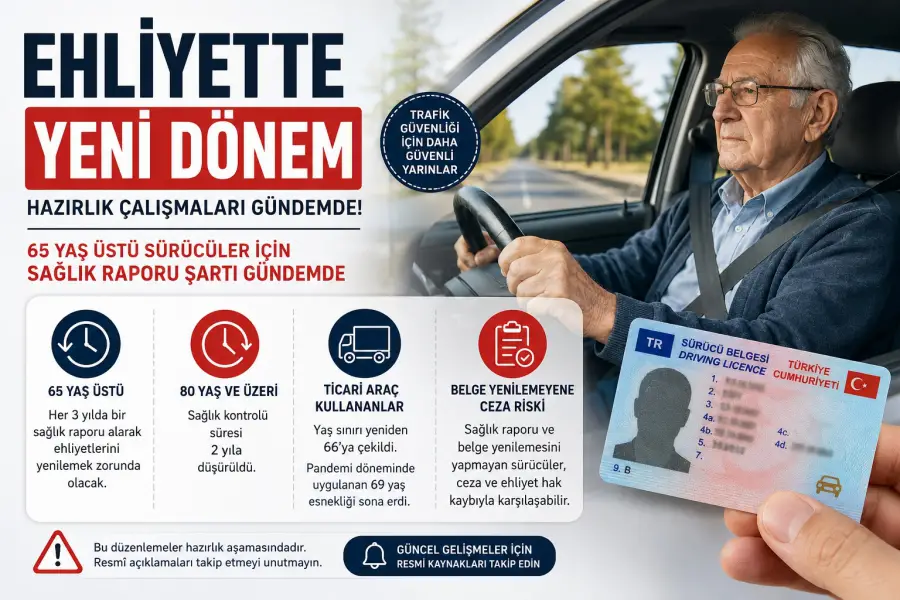 Ehliyette yeni dönem mi başlıyor?