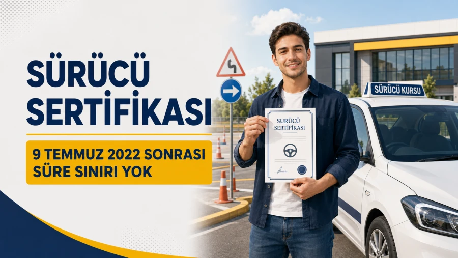 Sürücü sertifikası kaç yıl geçerli