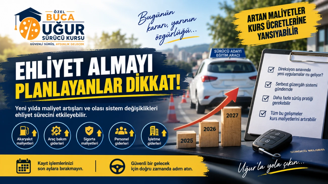 2027 ehliyet fiyatları artacak mı? Kayıt için beklemeyin